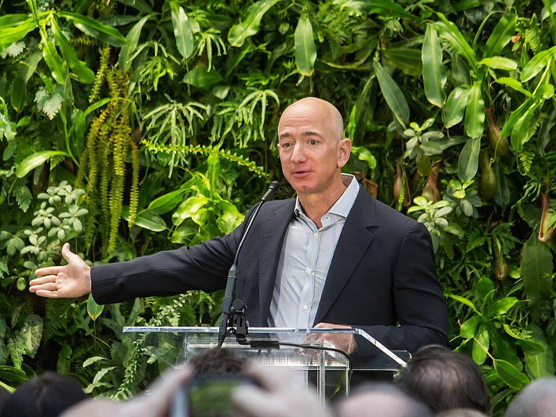 Jeff Bezos Amazon Aktien kaufen