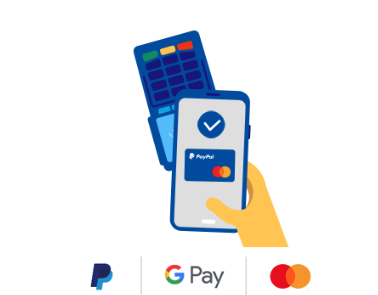 PayPal, Google Pay und Mastercard für Mobile Payment