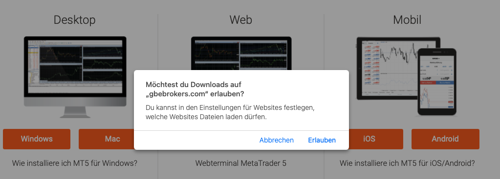MetaTrader 5 Download