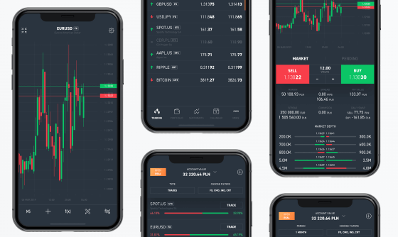 Trading App von XTB