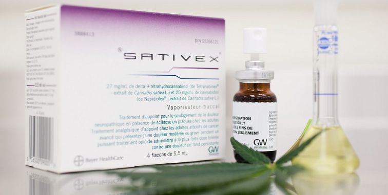 Sativex als erstes in Deutschland zugelassene Medikament auf Cannabis-Basis