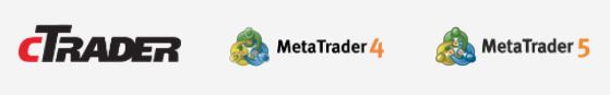 cTrader MetaTrader 4 und MetaTrader 5 Logos
