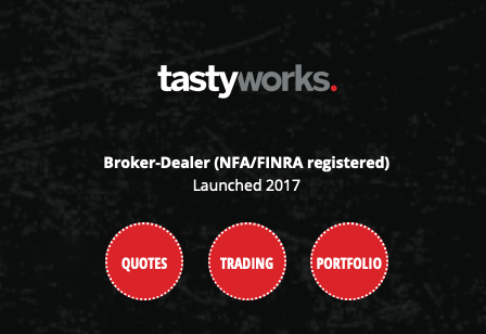 Tastyworks ist bei FINRA registriert