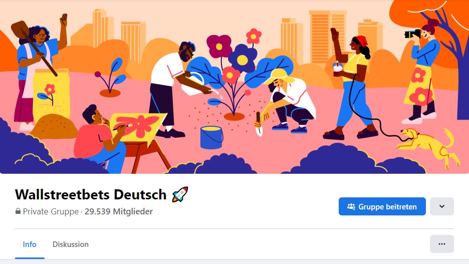 Wallstreetbets Deutsch Facebook Gruppe