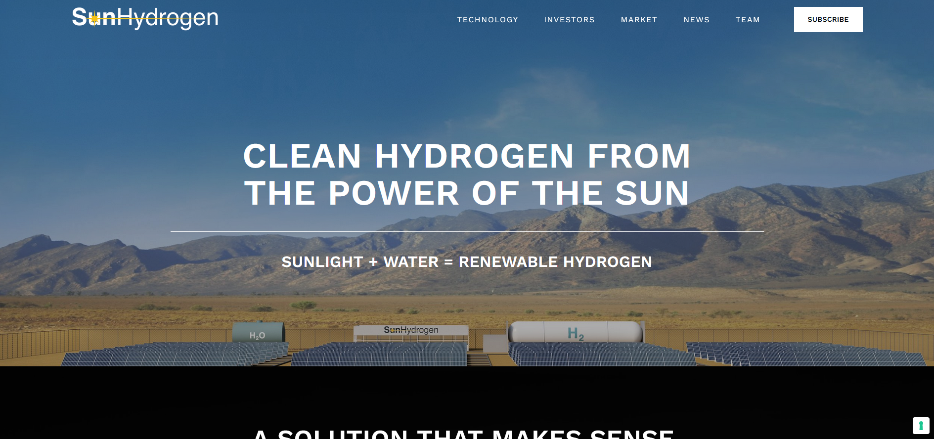 SunHydrogen - Offizielle Webseite