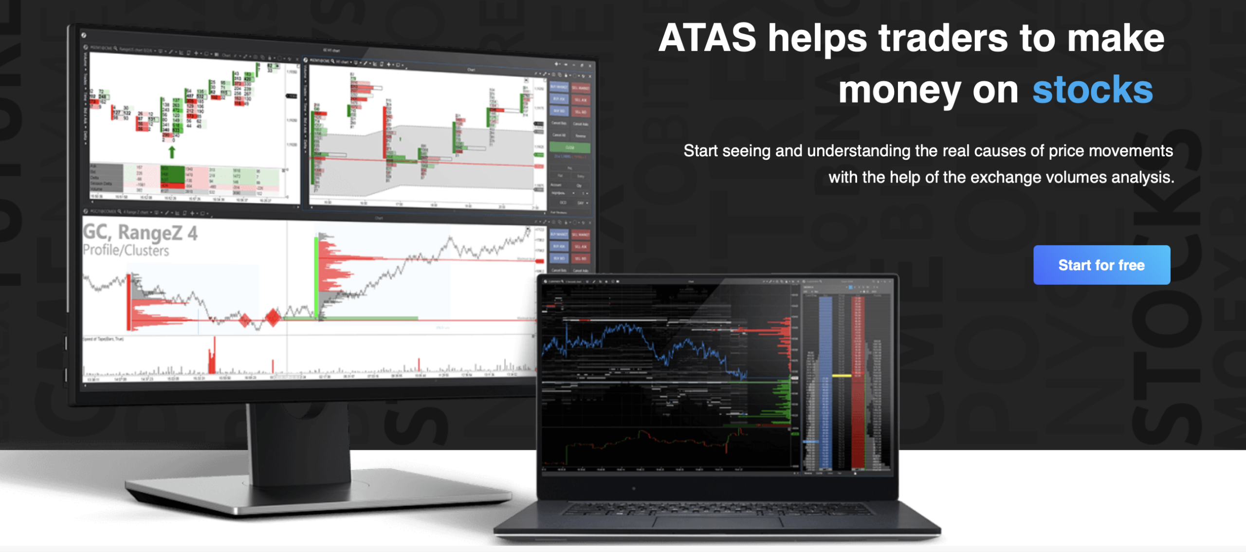 ATAS Trading Software Banner