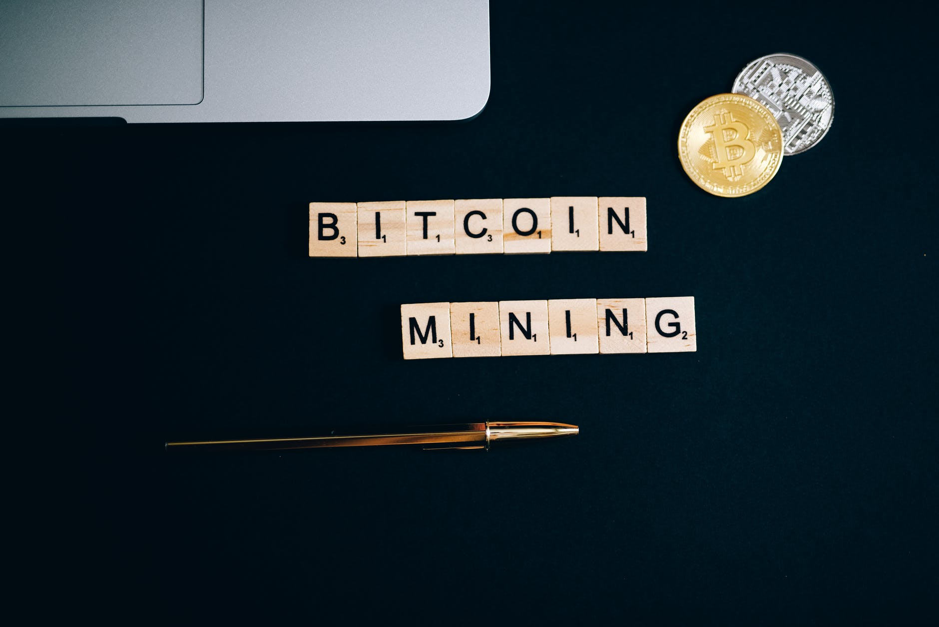 Bitcoin Mining Buchstaben