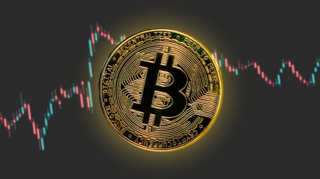 Bitcoin auf Chart