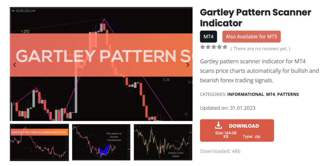 Gartley Pattern MT4