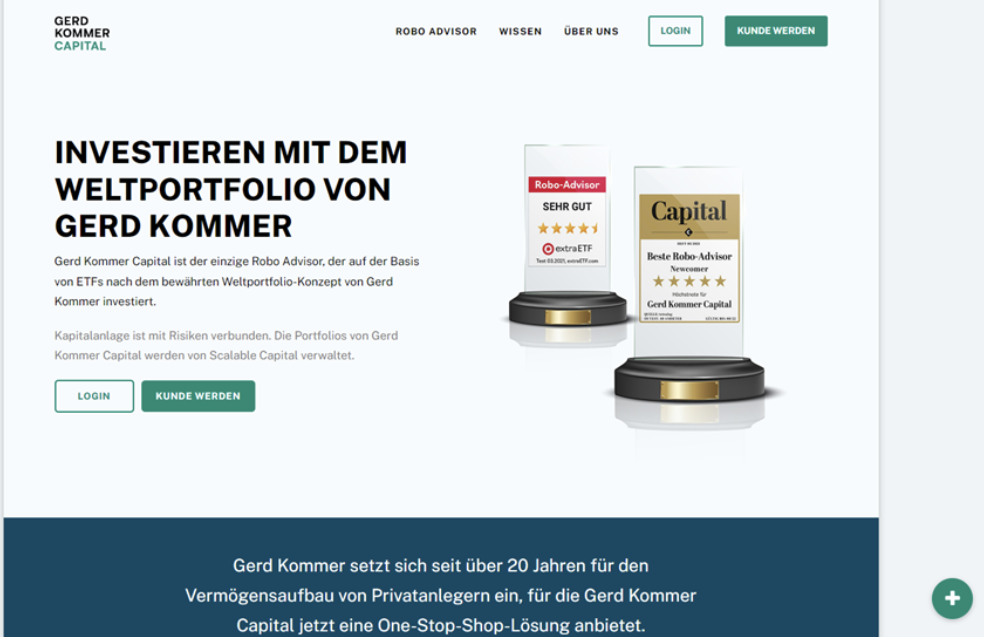 Gerd Kommer Webseite 