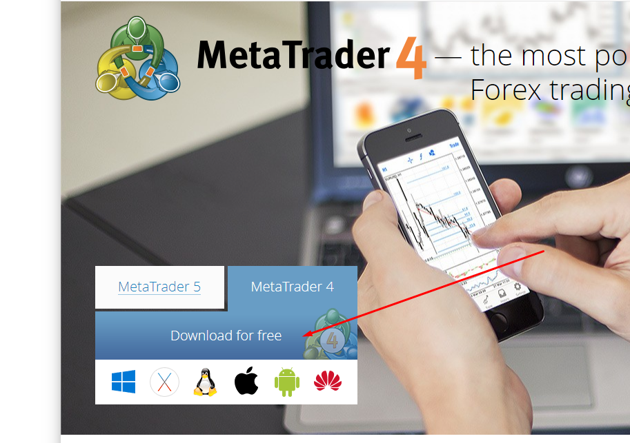 MetaTrader 4 Download und Kontoeröffnung