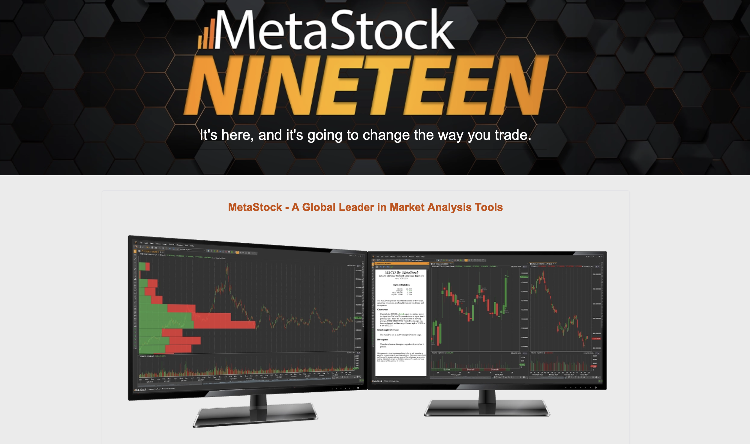 Metastock Startseite