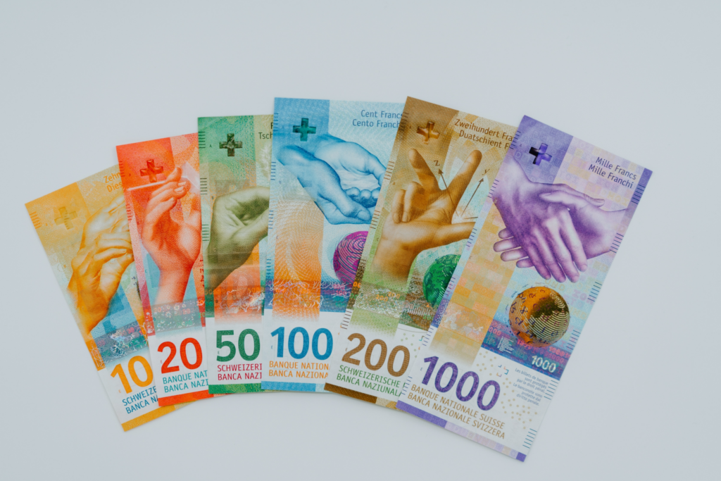 Schweizer Banknoten
