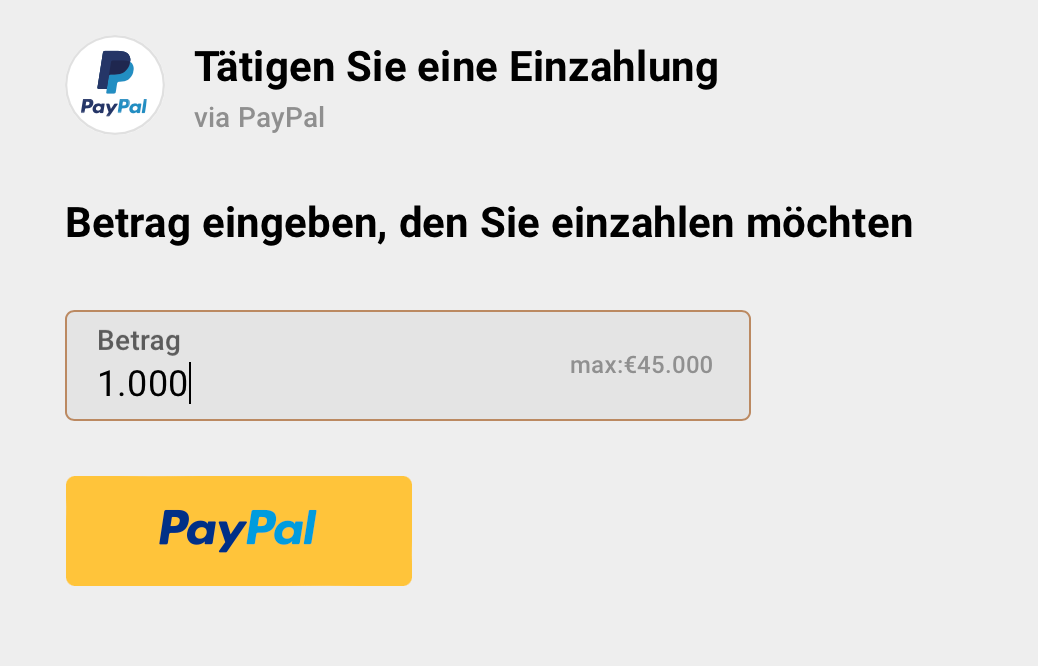 einzahlung per paypal bei capital.com
