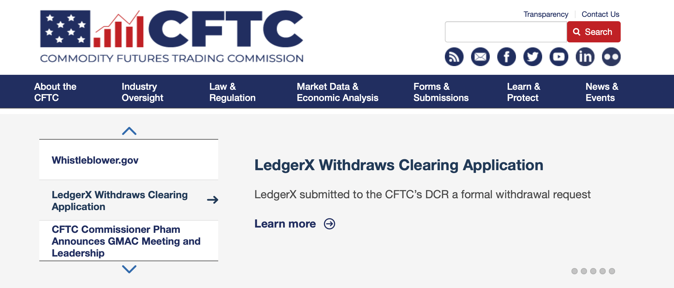 CFTC Website