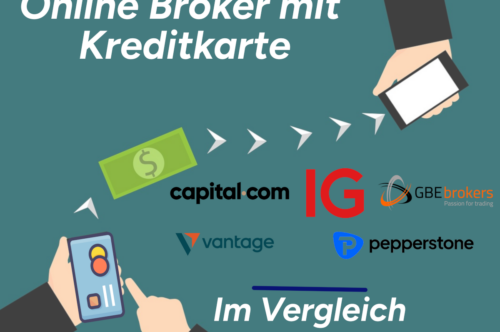 Online Broker mit Kreditkarte